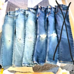 Set if 5 boys jeans. size 5T. H&M